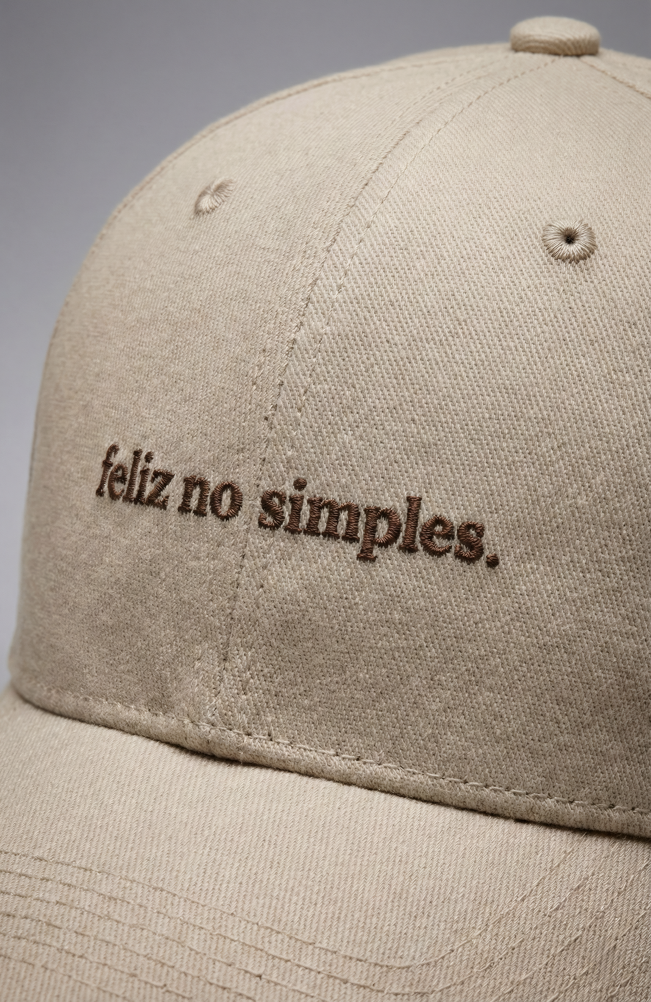 "feliz no simples."